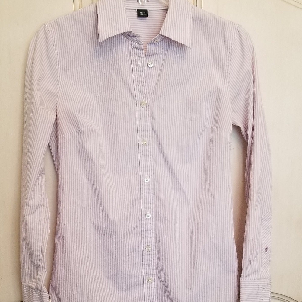 J. Crew shirt extra small slim fit lavender white